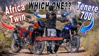 Honda Africa Twin vs. Yamaha Tenere 700 - Cycle News