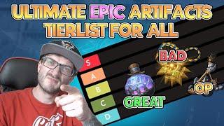 ULTIMATE EPIC ARTIFACT TIERLIST BEST ARTIFACTS FOR FREE TO PLAY T4 PLAYERS Guide & Analysis
