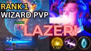 Wizard RANK 1 LEGEND PVP Battlegrounds Build DISINTEGRATE OP NOW Low Reso viable Diablo Immortal