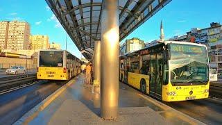 İstanbul Metrobus Line  34AS 34BZ 34G - Metro İstanbul 4K