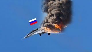 Todays Tragedy Russian SU-33 jet pilot hit by RM-70 rocket while crossing NATO territory