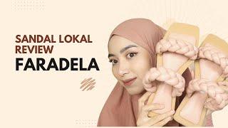 Review Sandal Lucu Merk Lokal Faradela Vivian Beli di Shopee