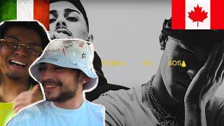 CANADIANS REACT TO ITALIAN DRILL - Baby Gang - Boy feat. Rondodasosa Official Visual Art Video