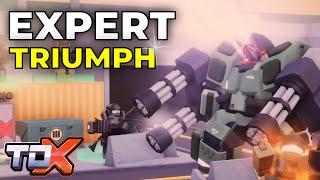 How I beat expert in TDX...  Tower Defense X Roblox