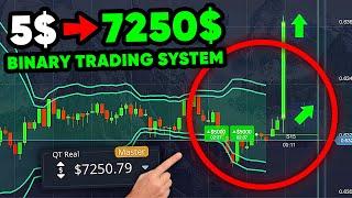 FROM $5 TO $7250 NET PROFIT → BEST BINARY OPTIONS STRATEGY  Pocketoption trading  Binary Tutorial