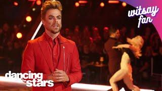 Derek Hough Tango Lesson wEmma and Alan Week 7  Dancing With The Stars 
