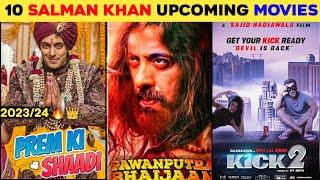 10 Salman Khan Biggest Upcoming Movies 20232024  Salman Khan Upcoming Films List 2023 & 2024