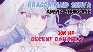 Dragon Maid Senya Arena Damage Test  DECENT? - Epic Seven