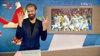 FIFA WC 2018 - ESP vs. RUS – for Deaf and Hard of Hearing - International Sign