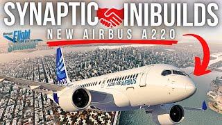 Airbus A220 for MSFS Coming SOONER Than Expected  iniBuilds Partnership CONFIRMED  Xbox Support
