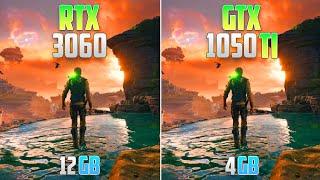 GTX 1050 TI vs RTX 3060 - How BIG is the Difference?