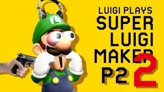 WHAT IS THIS MULTIPLAYER?   Luigi Plays SUPER LUIGI MAKER 2 - PART 2