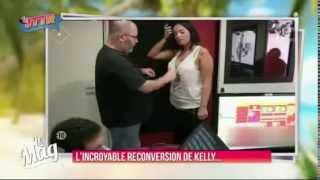 Kelly Les Anges se lance dans le porno... Ses anciens collègues se moquent delle 