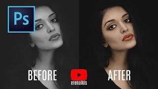 Photoshop Dersleri - Siyah Beyaz Fotoğraf Renklendirme