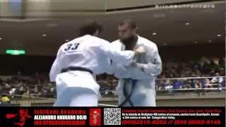 Alejandro Navarro vs Goderzi Kapanadze - 44 All Japan 2012