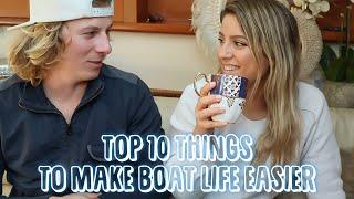 Top 10 Must have items for boatlife  Living on your sailboat  Sailing Sunday