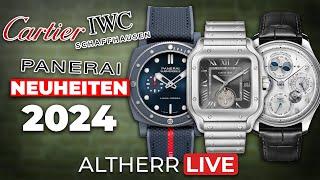 Richemont Abend mit IWC Cartier und Panerai Neuheiten  ALTHERR Live