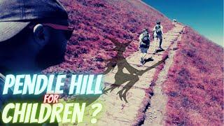 Taking Children Hiking up Pendle Hill in Lancashire - 1827 ft 
