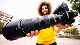 Nikon Z 600mm f6.3 REVIEW SHOCKINGLY AMAZING Wildlife  Sports Lens vs 180-600mm