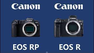 Canon EOS RP vs Canon EOS R