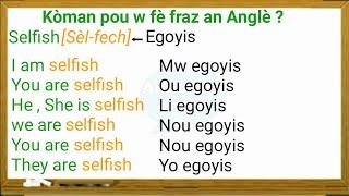 Ann aprann Pale Anglè ak Ann Pale Anglè kou Anglè ak Vokabilè Anglè - kou Anglais - Vokabilè Anglais