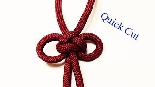 Chinese Miniature Butterfly Knot - Quick Cut