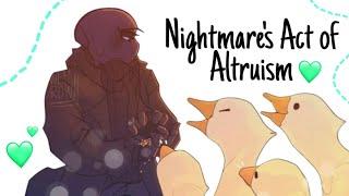 Nightmares Act of Altruism  Undertale AU Comic Dub OLD