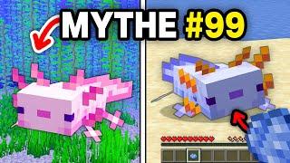 Jai Brisé 101 MYTHES de Minecraft.. et ils sont vrais 