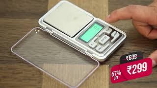 High Accuracy Mini Electronic Jewellery Weighing Scale - Pocket Precision