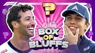 ‘I’ve Never Seen This Guy More Serious’  Box Of BLUFFS  Daniel Ricciardo & Alex Albon