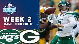 New York Jets vs. Green Bay Packers  Preseason Week 2 2021 NFL Game Highlights