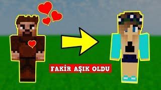 ZENGİN VS FAKİR #123 - Fakir Aşık Oldu Minecraft