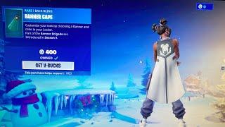 BANNER CAPE  Best Combos  Fortnite Backbling Review