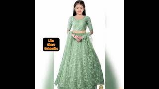 Girls Lehenga CholisEmbroideredNylon#kidslehengacholi #designerlehenga #partywearlehengas 