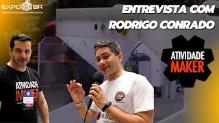 Atividade Maker na EXPO3DBR - Rodrigo Conrado apresenta sua CNC ROUTER