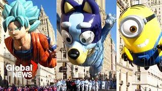 The best floats balloons at Macys Thanksgiving Parade 2022