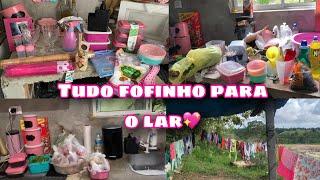 COMPRAS PARA O LAR ORGANIZAÇÃO DAS “MISTURAS”LAVEI MUITAS ROUPAS E LIMPEI A COZINHA