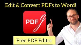 FREE PDF Editor  Edit PDFs  Convert PDFs to Word  PDF Gear