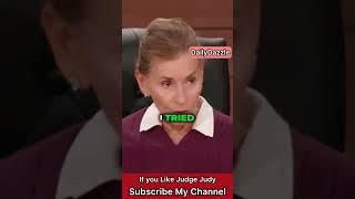 Shocking Courtroom Drama #judgejudy #justisejudy #shorts