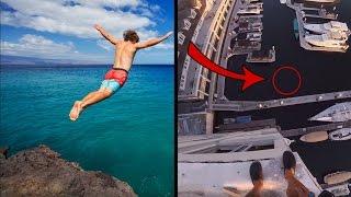 Top 10 CRAZIEST Cliff Jumps On Youtube 2016 Do NOT Click If Youre Afraid Of Heights