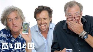 Jeremy Clarkson Richard Hammond & James May Show Us the Last Thing on Their Phones  WIRED