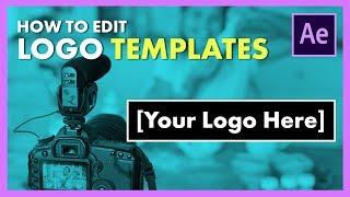 How to Edit Logo Reveal Opener Templates - Adobe After Effects CC Tutorial