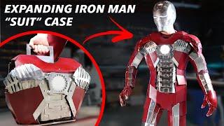 Real Iron Man Expandable Briefcase Suit - FULL METAL Iron Man Mark 5 Armor
