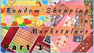 Shopping Random Items in Marketplace Part 1  Belanja Random di Marketplace Bag. 1 Murah Banget
