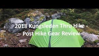 2018 Kungsleden Thru Hike - Post Hike Gear List Review