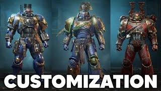 Warhammer 40K Space Marine 2 - ALL CUSTOMIZATION Adeptus & Chaos