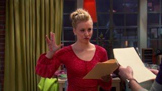 Penny as Mr Spock - The Big Bang Theory