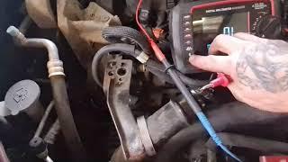 Nissan juke injector diagnose with DVOM