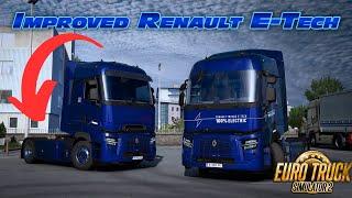 Improved Renault E-Tech Euro Truck Simulator 2 v 1.50