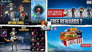 BGMI X KFC FREE REWARDS ? NEXT CLASSIC CRATE LEAKS  Kumari Gamer